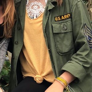 Urban outfitters Knit yellow top